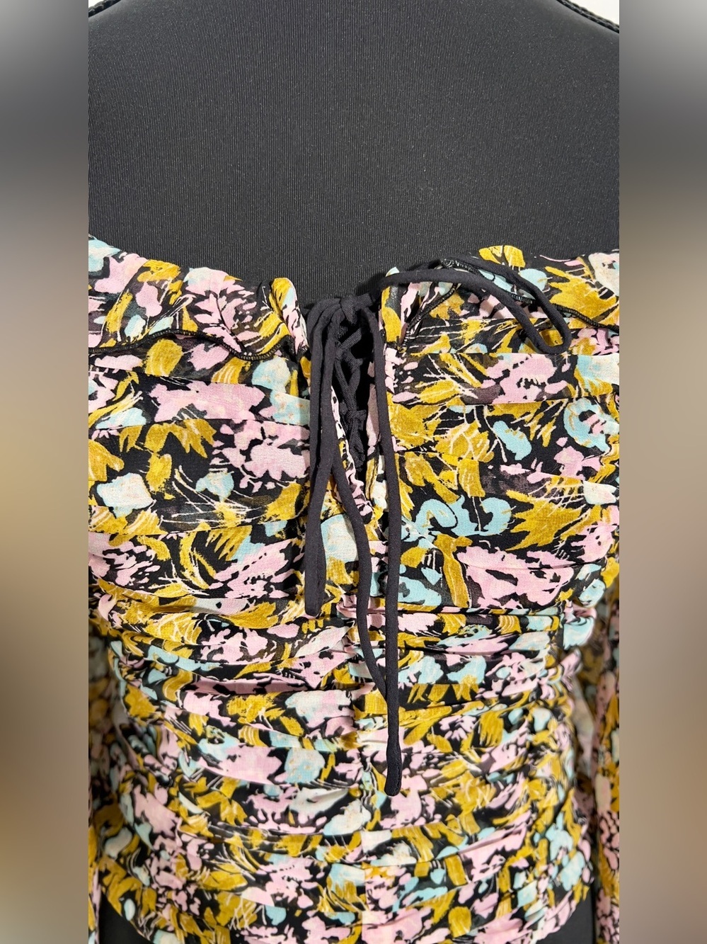Free People Mabel Printed Blouse Size XS - Picture 14 of 16